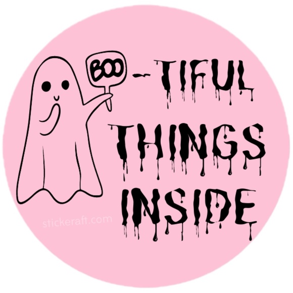 Bootiful Things Inside Stickers, Envelope Seals, Labels,13 colors to choose from - Picture 6 of 13